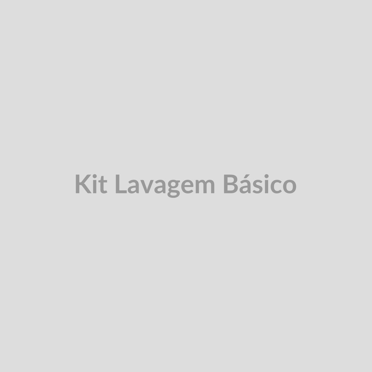 Kit Lavagem Básico — FN Mobility