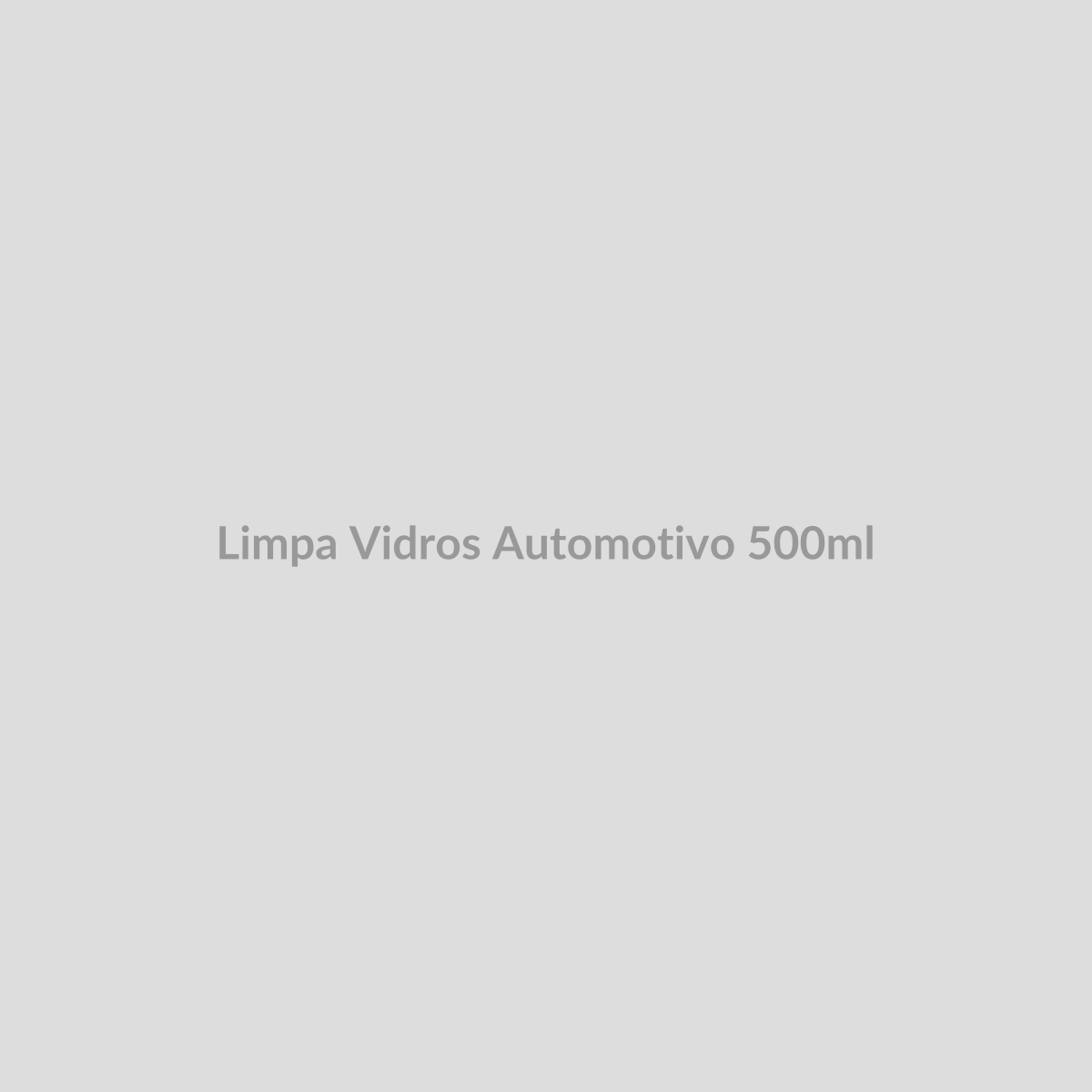 Limpa Vidros Automotivo 500ml — FN Mobility