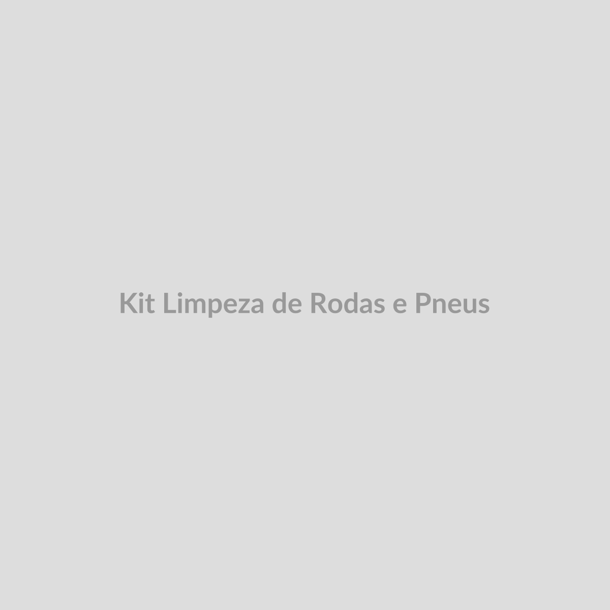 Kit Limpeza de Rodas e Pneus — FN Mobility